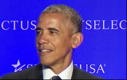 “En siete meses más o menos estaré en el mercado laboral”, aseguró Obama en su intervención en la cumbre de inversión SelectUSA