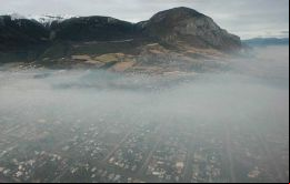 La emergencia ambiental es la primera que se dicta desde junio del año pasado cuando en Chile se disputaba la Copa América.