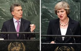 Según el Foreign Office nunca se habló del tema de soberanía de islas Falklands en la breve reunión informal que May y Macri mantuvieron en Nueva York