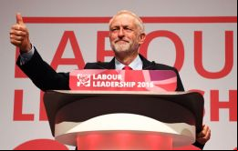 El líder James Corbyn se dirige a la conferencia del Laborismo en Liverpool