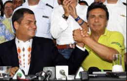 “El mejor ecuatoriano para guiar la siguiente etapa de este proceso político ese es increíble ser humano Lenín Moreno Garcés”, declaró el mandatario Rafael Correa