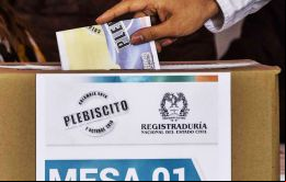 Datexco afirmaba que el 55% de los ciudadanos votaría a favor de refrendar el acuerdo de paz, mientras solo el 36,6% se inclinaba en contra del documento. 