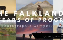 La muestra de fotos y la nueva literatura serán testimonio del impresionante avance de las Falklands en tres décadas y media 
