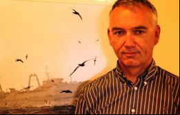 La industria de pesca representa el 40% del PBI de las Falklands, según explicó John Barton 