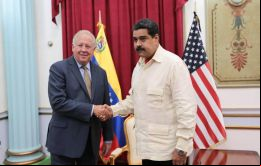 “No sé si es casualidad o causalidad, pero Shannon llegó un día después del inicio del diálogo y vino con un espíritu muy positivo”, sostuvo Maduro 