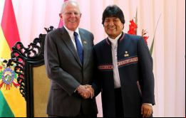 Fructífero encuentro entre Bolivia y Peru en la segunda reunión del gabinete binacional en Sucre.