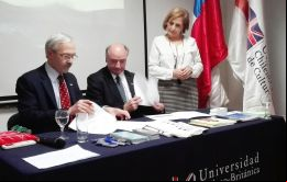 MLA Elsby firmó unos meses atrás un Memorando de Entendimiento con la Universidad chileno británica de Santiago 