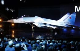 “Es una máquina de combate óptima para conflictos de alta intensidad”, explicó  Serguei Korotkov, de Innovaciones de la Corporación Aeronáutica Unida de Rusia
