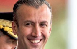 Aissami, un influyente dirigente del partido oficialista fue designado vicepresidente por el presidente Nicolás Maduro el 4 de enero