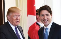 Tenemos una relación de comercio espectacular con Canadá. Vamos a retocarla, haremos ciertas cosas que van a beneficiar a nuestros dos países, afirmó Trump.