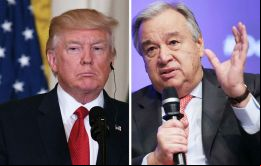 Guterres tuvo “una interesante y constructiva discusión sobre cooperación entre EE.UU. y la ONU”, dijo el vocero del organismo multilateral, Stephane Dujarric.