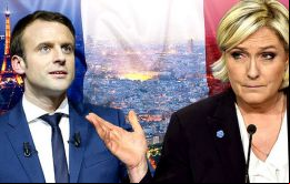 Los sondeos indican que Macron que busca ser el presidente más joven de la historia de Francia, superará a Le Pen en el balotaje por una ventaja de 20 puntos. 