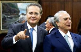 El senador jefe del bloque PMDB, Renán Calheiros pidió a Temer una salida negociada y propuso que el Congreso elija en forma indirecta un sucesor
