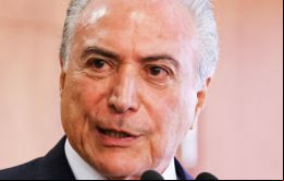 Brasil no paró ni va a parar; seguimos avanzando, trabajando y con el Congreso votando proyectos importantísimos, dijo Temer en un video de Facebook.