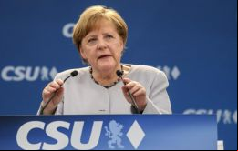 “Nosotros los europeos tenemos que tomar nuestro destino en nuestras manos”, sostuvo la canciller Merkel 