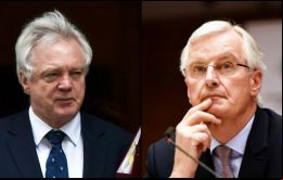 Las reuniones se prolongarán hasta el jueves con una sesión plenaria entre participantes y una rueda de prensa que ofrecerán, Davis y Barnier  