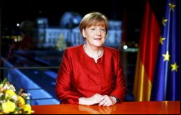 “El objetivo es llegar a 2025 con una tasa de desempleo por debajo del 3% y creo que se puede conseguir”, indicó Merkel en su discurso televisado 