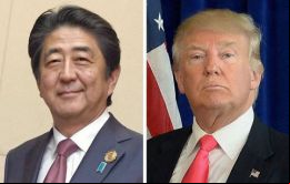 Shinzo Abe y Donald Trump resolvieron en una conversación telefónica aumentar la presión sobre Corea del Norte, además de solicitar un encuentro en ONU 