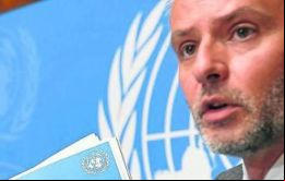 ”Recibimos una 'nota verbal' hoy de que (Maduro) viene”, dijo el portavoz de derechos humanos de la ONU, Rolando Gómez. 