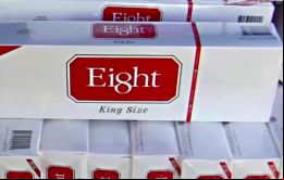 Los cigarrillos descubiertos en Brasil son de la marca Eight, que produce la tabacalera del presidente del Paraguay, Horacio Cartes. 