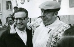 El Premio Nobel de Literatura era muy amigo del ex presidente Allende derrocado por un golpe militar encabezado por el general Pinochet 