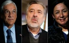 En las encuestas CEP de septiembre y octubre, Sebastián Piñera alcanzaba el 44%, Alejandro Guillier un 20% y Beatriz Sánchez un 8,5%. 