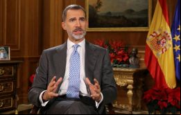 Felipe VI apeló a que la convivencia en la sociedad catalana, tan diversa y plural como es, recupere la serenidad, la estabilidad y el respeto mutuo