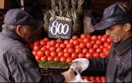 La principal incidencia negativa provino de la división Alimentos y Bebidas no Alcohólicas (-0,5%). 