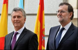La primera visita oficial de Rajoy tendrá lugar entre  el 9/11 de abril próximo, en reciprocidad del viaje que Macri hizo a España en febrero de 2017.