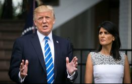 Wolff escribió que Haley -la mujer de más alto nivel en la istración del magnate estadounidense- se posicionaba como una posible sucesora de Trump. 