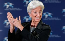 Desde nuestro punto de vista, hay que estar atentos a lo que sucede en particular en Estados Unidos, afirmó Lagarde 