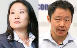Líderes de Fuerza Popular, el partido que lidera Keiko, difundieron el video en que aparece Kenji tratando de convencer a un legislador fujimorista