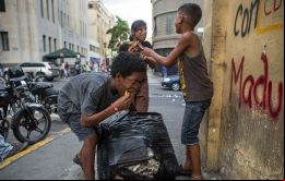 Según Caritas Venezuela, los niños son las primeras víctimas de la crisis alimentaria y social en Venezuela. Foto: EFE