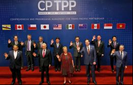 Chile advirtió que cualquier definición con respecto al ingreso de nuevos , necesariamente debiera ser evaluada por los 11 países signatarios. 