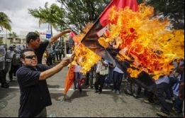 El reclamo es por reformas democráticas del gobierno de Ortega, un exguerrillero que presidió Nicaragua entre 1979 y 1990, y luego volvió al poder en 2007