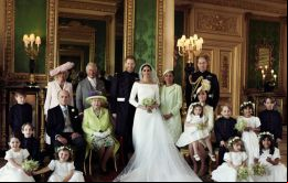 En ellas aparece toda la familia real - a excepción del príncipe Louis, hijo de los duques de Cambridge -.