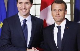 Trudeau y Macron destacaron su voluntad “de apoyar un multilateralismo fuerte, responsable, transparente para enfrentar los desafíos mundiales”