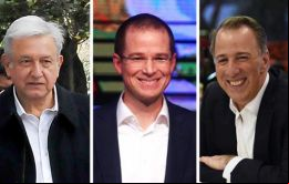 Según la primera entrega del Instituto Nacional Electoral, López Obrador logró el 53% de votos frente a Ricardo Anaya con el 22% y y José Antonio Meade 15,7%  