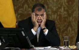 Correa está en la mira de la justicia por el caso del ex diputado opositor Fernando Balda, quien lo acusa de ordenar su secuestro cuando estaba en Bogotá en 2012