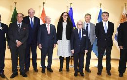 El 18 de julio los cancilleres de Mercosur sostendrán una reunión con la Comisaria de Comercio Cecilia Malström, y el Comisario de Agricultura, Phil Hogan (Foto archivo)