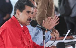 ”Ahora a Nicaragua le están aplicando el método que nos aplicaron a nosotros en el año 2014: las guarimbas (protestas violentas)”, sostuvo Nicolás Maduro