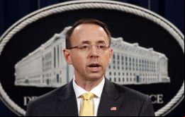 El vice-fiscal general de EE.UU., Rod Rosenstein, anunció que el Gobierno planea alertar a la ciudadanía en caso de ataques extranjeros contra la democracia