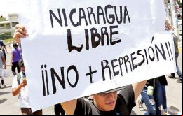Las manifestaciones se realizan después que Ortega arremetiera el jueves contra los obispos calificándolos de golpistas y de ser parte de un complot contra su gobierno 