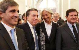 La directora del FMI también expresó en Twitter que había sido un placer conocer a Caputo y que tiene ganas de continuar el diálogo iniciado con él 