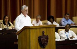 El presidente Díaz-Canel animó a la participación popular para expresar libremente sus opiniones para que el texto refleje el hoy y el futuro de la Patria. 