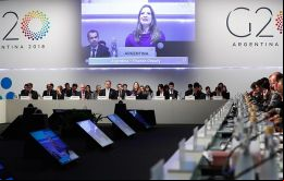 El comunicado fue emitido al cierre de la Reunión de Ministros de Finanzas y Gobernadores del Banco Central del G20, que se realizó en Buenos Aires 
