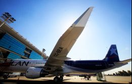 Latam cayó un 2,35%, luego que la empresa informó en la víspera una pérdida de US$114 millones para el período abril-junio
