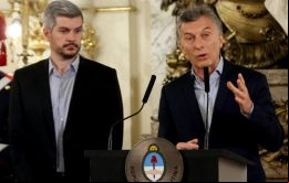 Macri se reunió con el jefe de Gabinete, Marcos Peña, la gobernadora de Buenos Aires, María Eugenia Vidal, el alcalde de Buenos Aires, Rodríguez Larreta