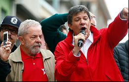 Lula recibe este lunes su compañero de fórmula, Fernando Haddad, en la cárcel de Curitiba, donde cumple una condena de más de 12 años de prisión por corrupción