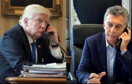 En la conversación de 15 minutos, Trump expresó que está al tanto de la coyuntura de Argentina y aceptó la invitación de Macri para una visita de Estado